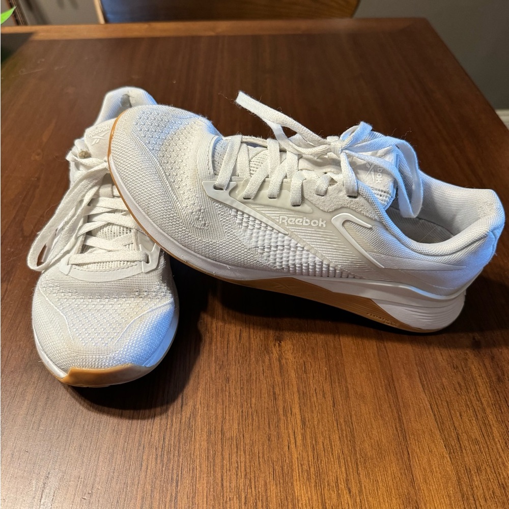 Reebok Nano X4 White Sneakers - women size 7.5